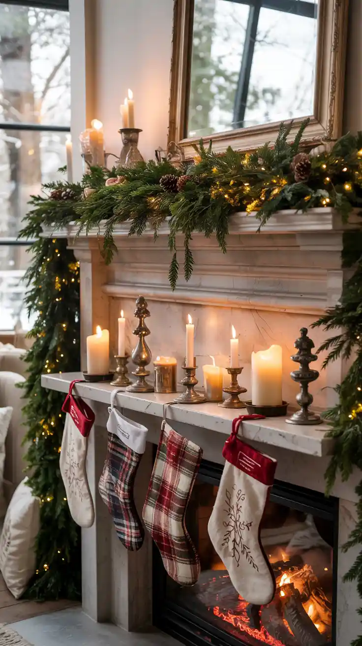 Magical Holiday Hearth: The Most Inspiring Christmas Fireplace Decor Ideas 2025