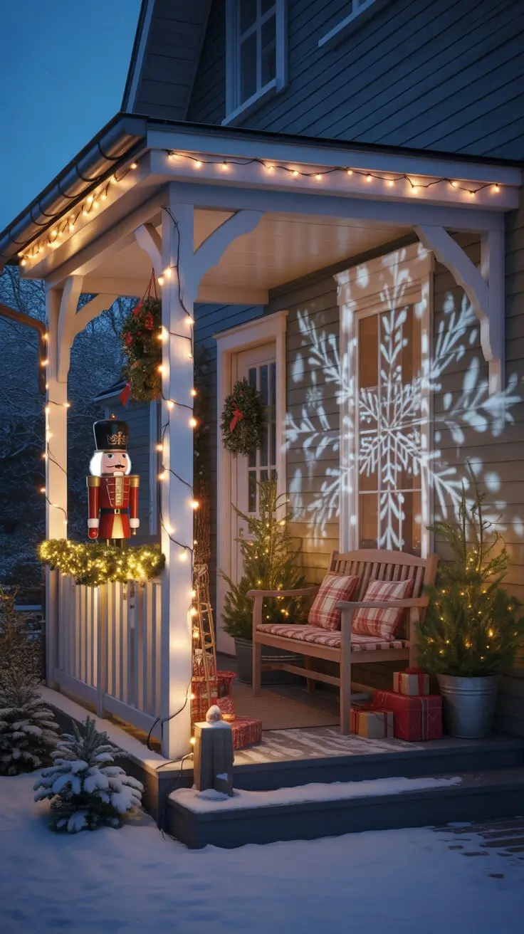 Enchant Your Home With Magical Front Porch Christmas Decor Ideas 2025