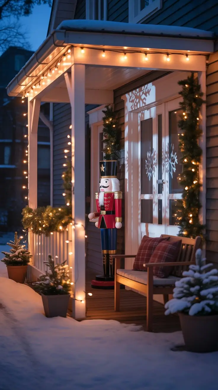 Enchant Your Home With Magical Front Porch Christmas Decor Ideas 2025