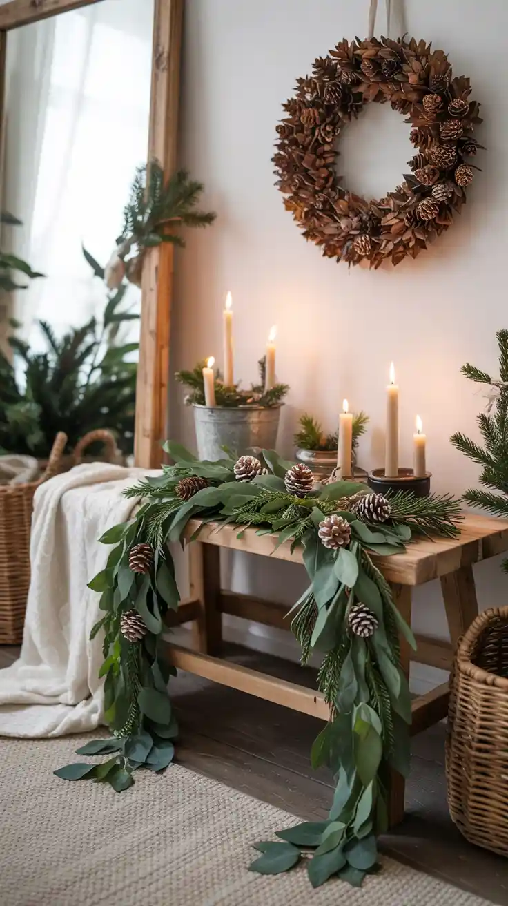 Enchanting Christmas Entryway Ideas 2025 To Welcome The Holidays In Style
