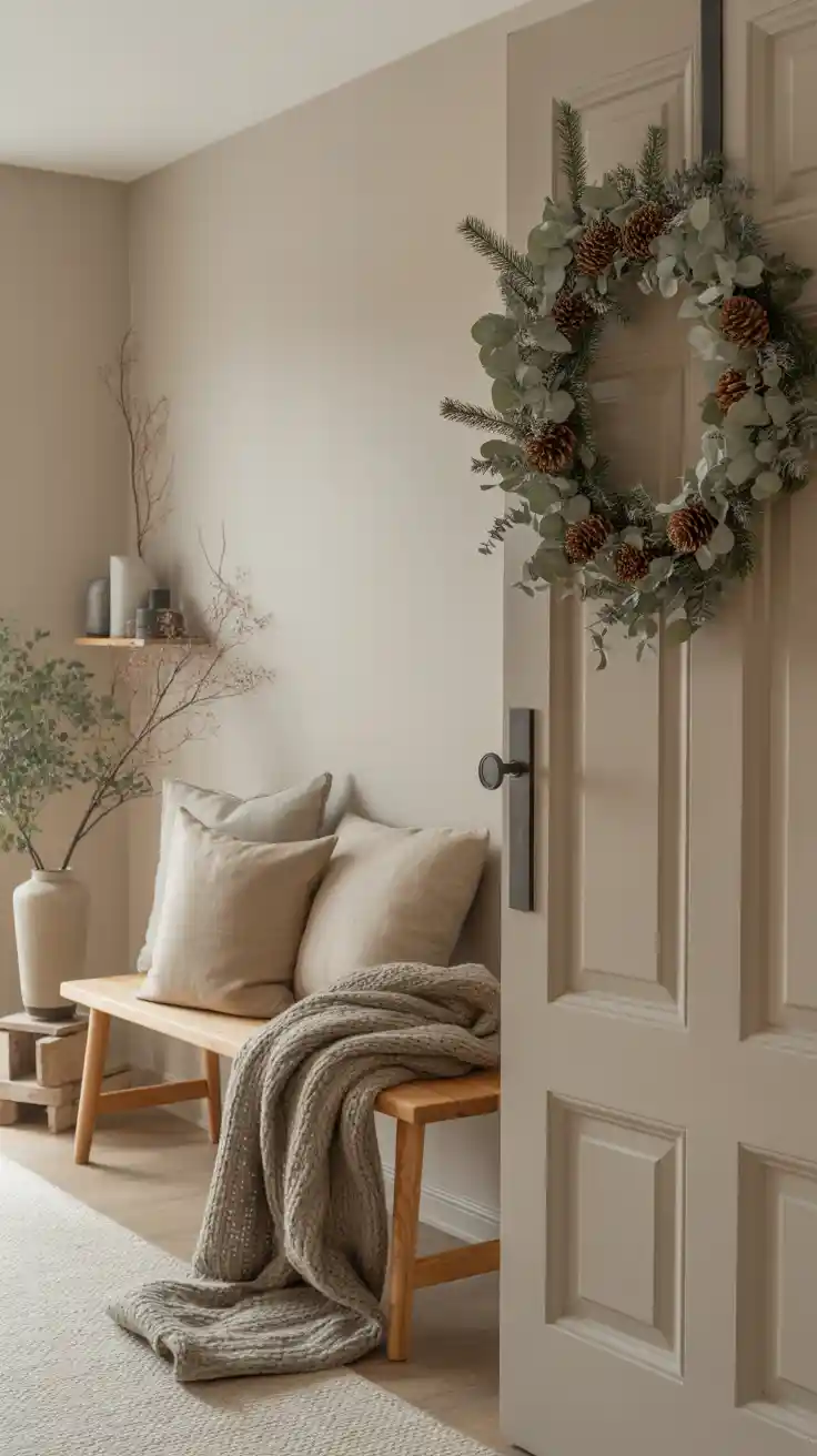 Enchanting Christmas Entryway Ideas 2025 To Welcome The Holidays In Style