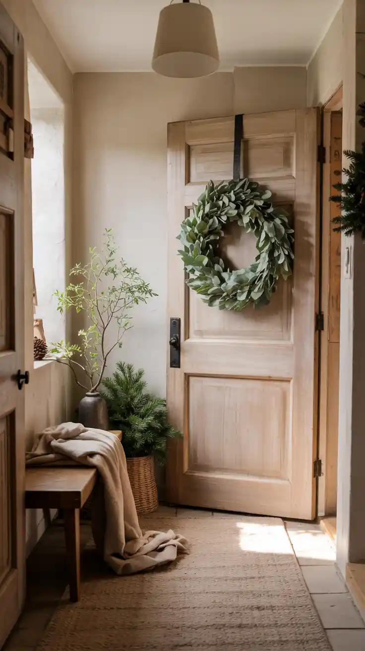 Enchanting Christmas Entryway Ideas 2025 To Welcome The Holidays In Style