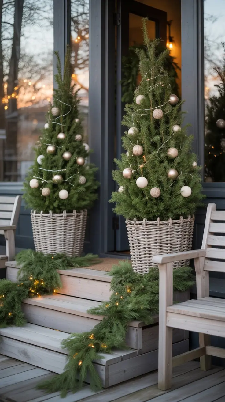 Enchant Your Home With Magical Front Porch Christmas Decor Ideas 2025