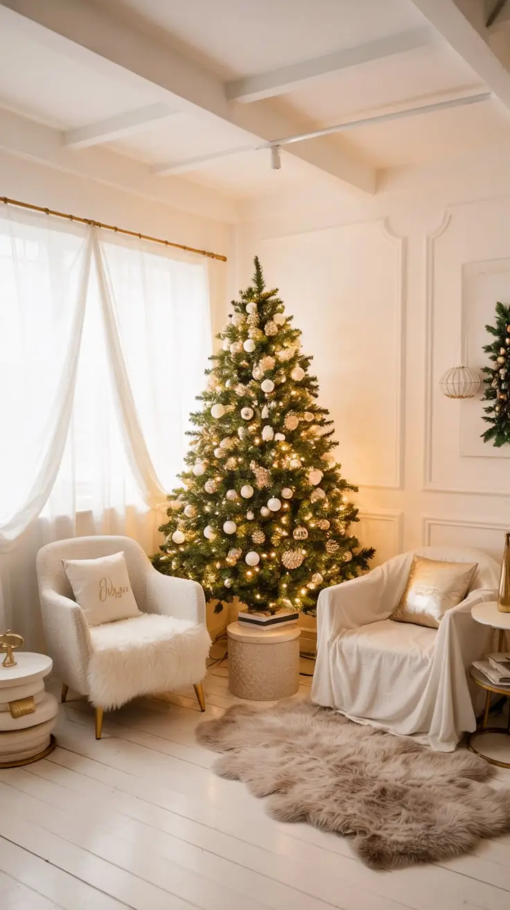 Golden Magic Unveiled The Most Stunning Gold Christmas Tree Ideas Of 2025