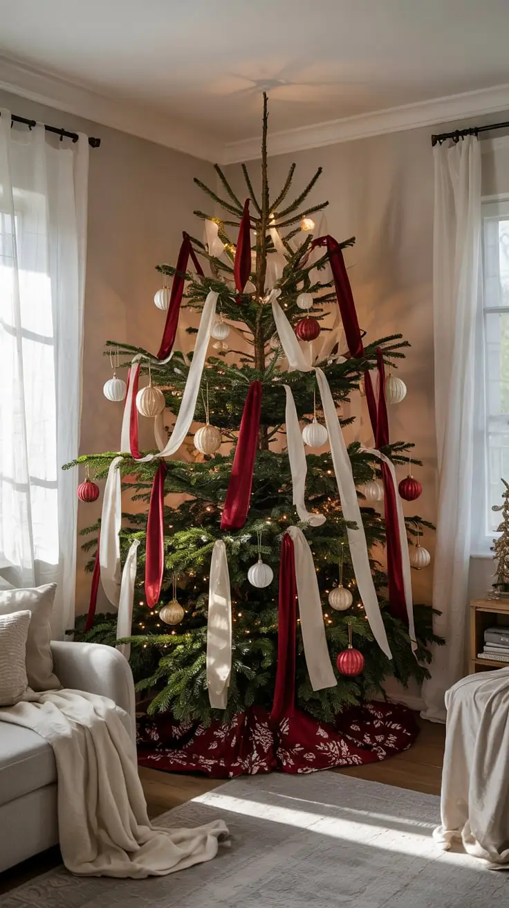 Transform Your Holidays With The Red And White Christmas Tree 2025
