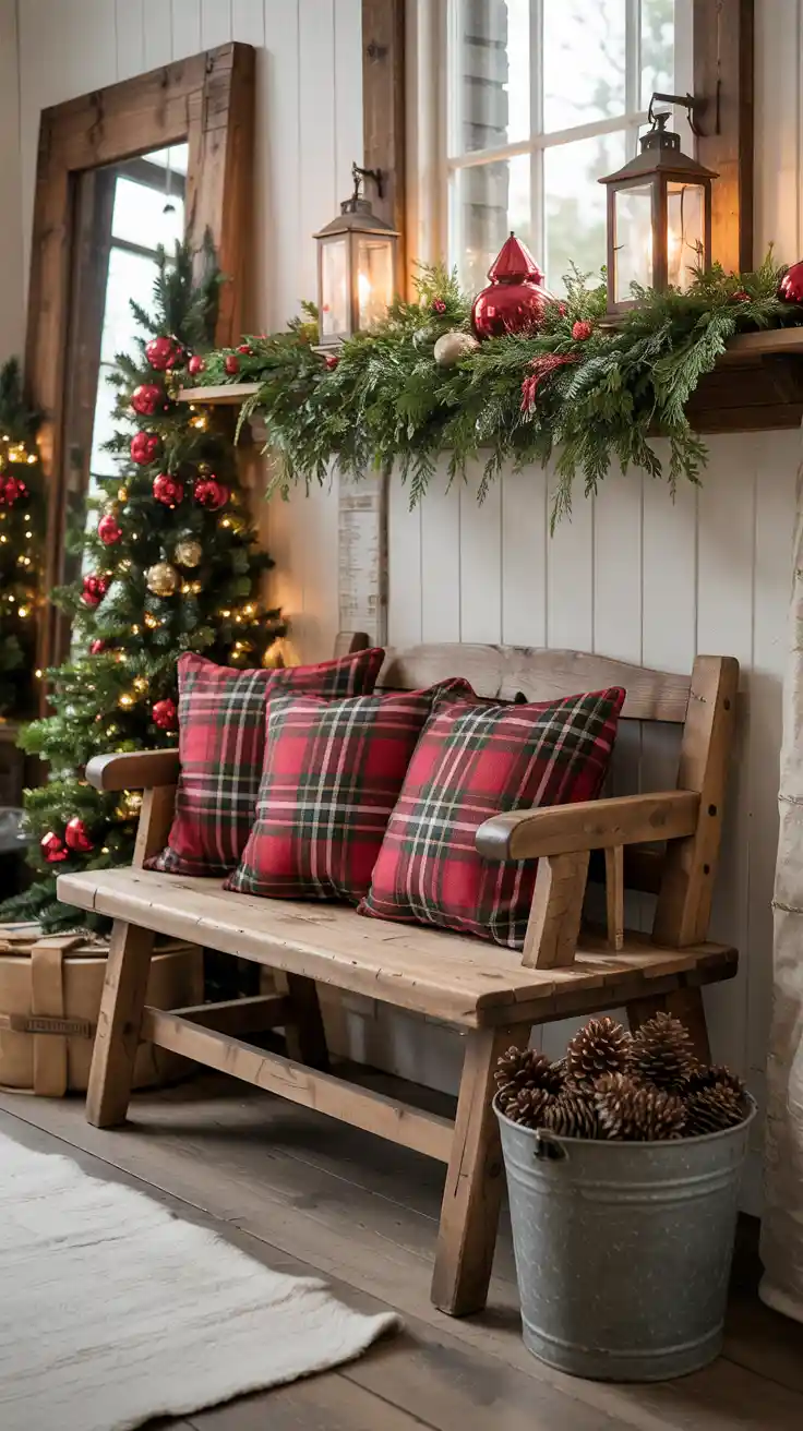 Enchanting Christmas Entryway Ideas 2025 To Welcome The Holidays In Style