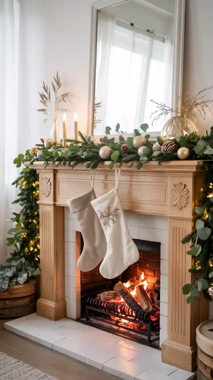 Magical Holiday Hearth: The Most Inspiring Christmas Fireplace Decor Ideas 2025