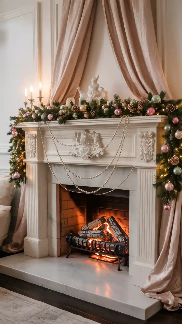 Magical Holiday Hearth: The Most Inspiring Christmas Fireplace Decor Ideas 2025