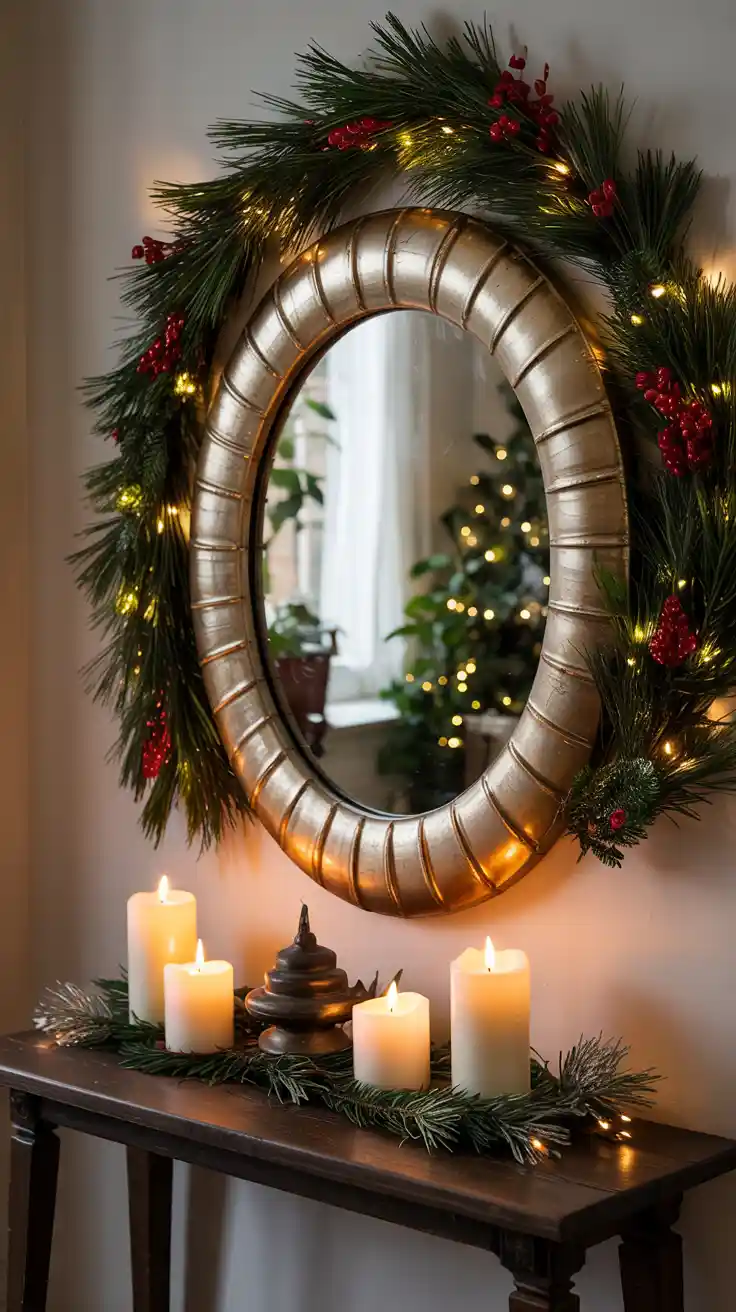 Enchanting Christmas Entryway Ideas 2025 To Welcome The Holidays In Style