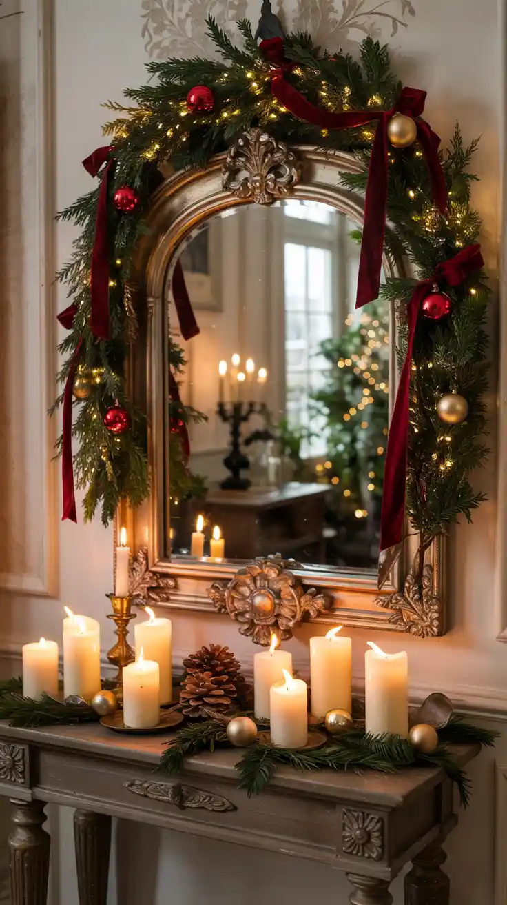 Enchanting Christmas Entryway Ideas 2025 To Welcome The Holidays In Style