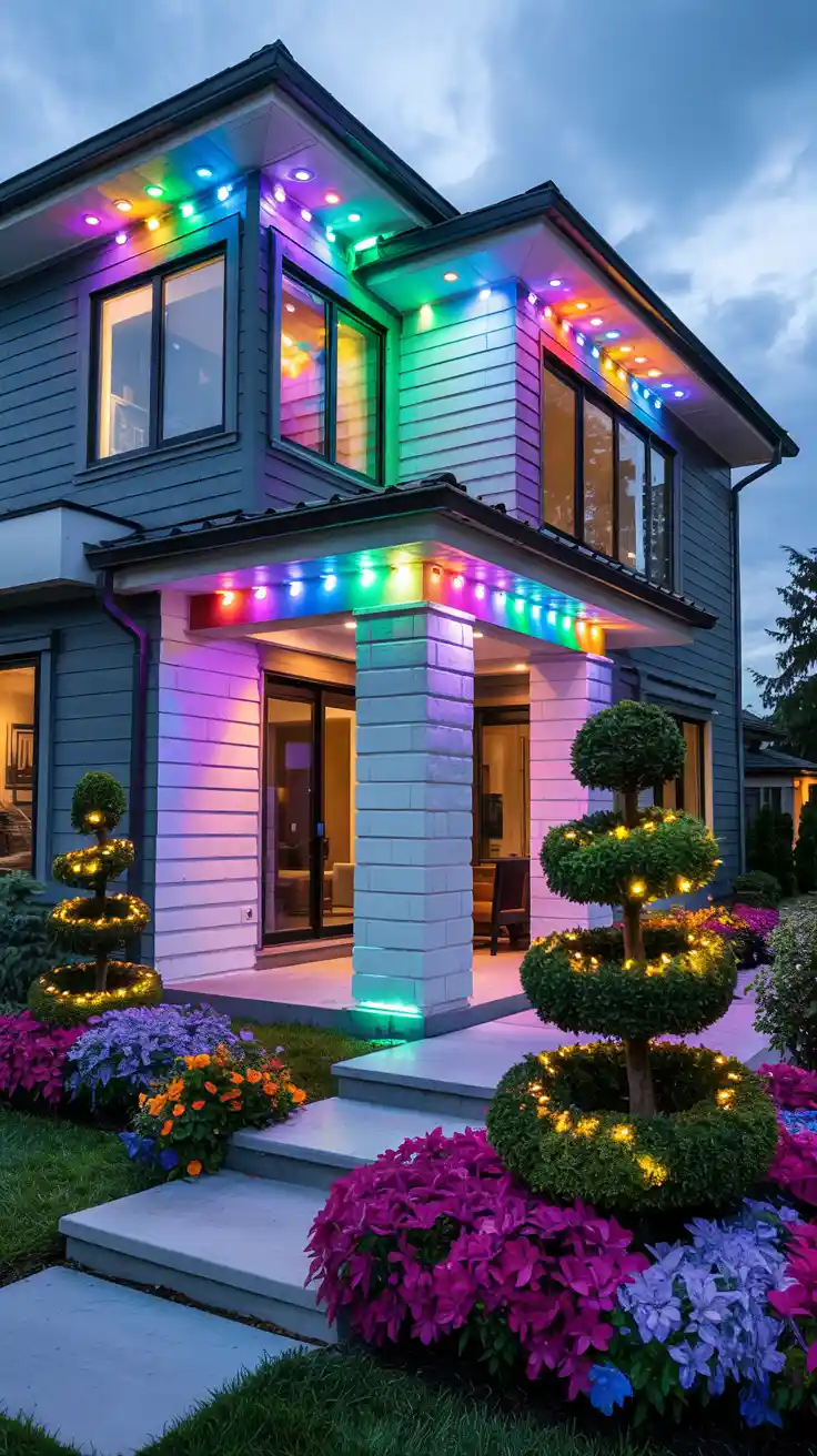 Transform Your Home Into A Winter Wonderland With Stunning Christmas Lights On House Exterior Ideas 2025