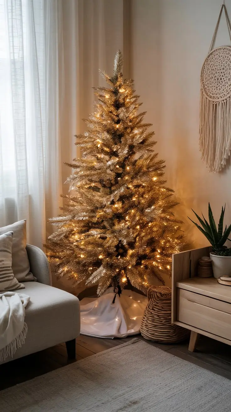 Golden Magic Unveiled The Most Stunning Gold Christmas Tree Ideas Of 2025