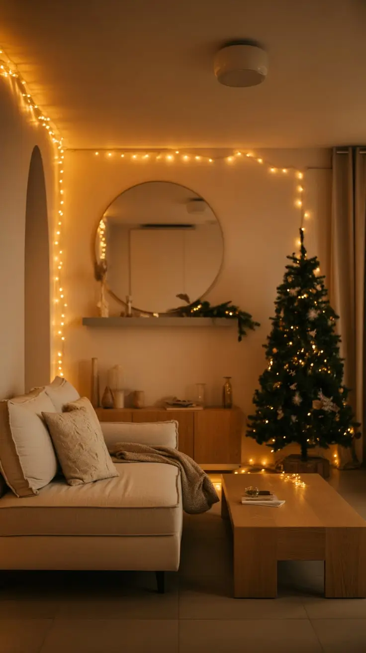 Create a Magical Holiday Glow with Cozy White Lights This Christmas