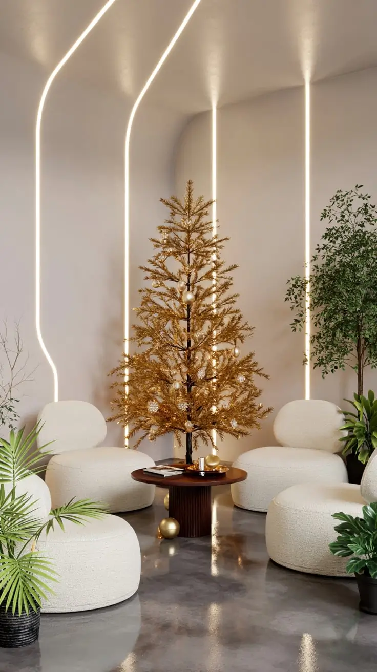 Golden Magic Unveiled The Most Stunning Gold Christmas Tree Ideas Of 2025