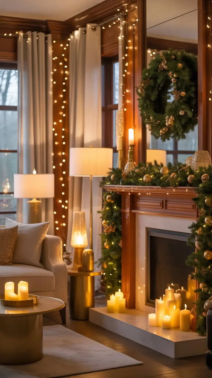 Create a Magical Holiday Glow with Cozy White Lights This Christmas