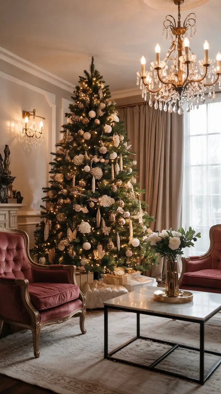 Golden Magic Unveiled The Most Stunning Gold Christmas Tree Ideas Of 2025