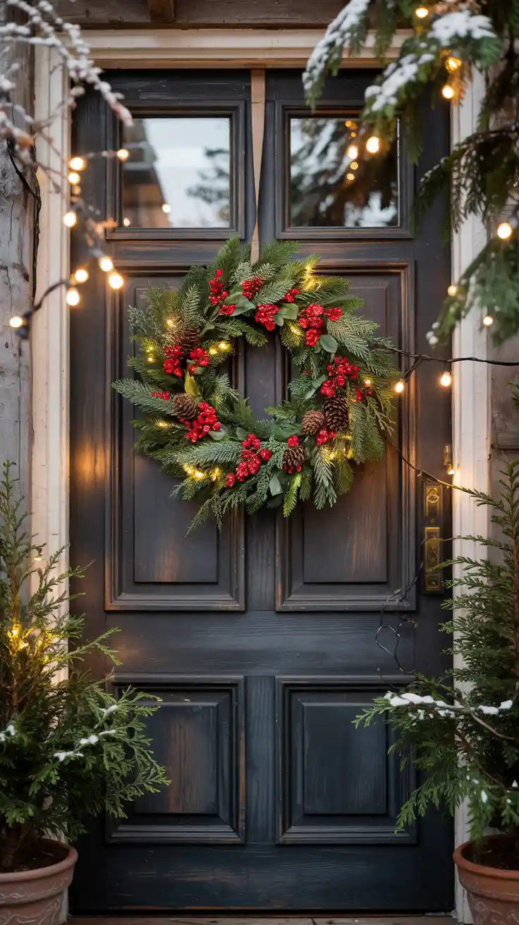Enchanting Christmas Wreaths for Front Door Ideas 2025 to Elevate Your Holiday Decor