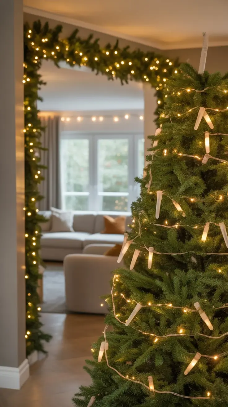 Create a Magical Holiday Glow with Cozy White Lights This Christmas