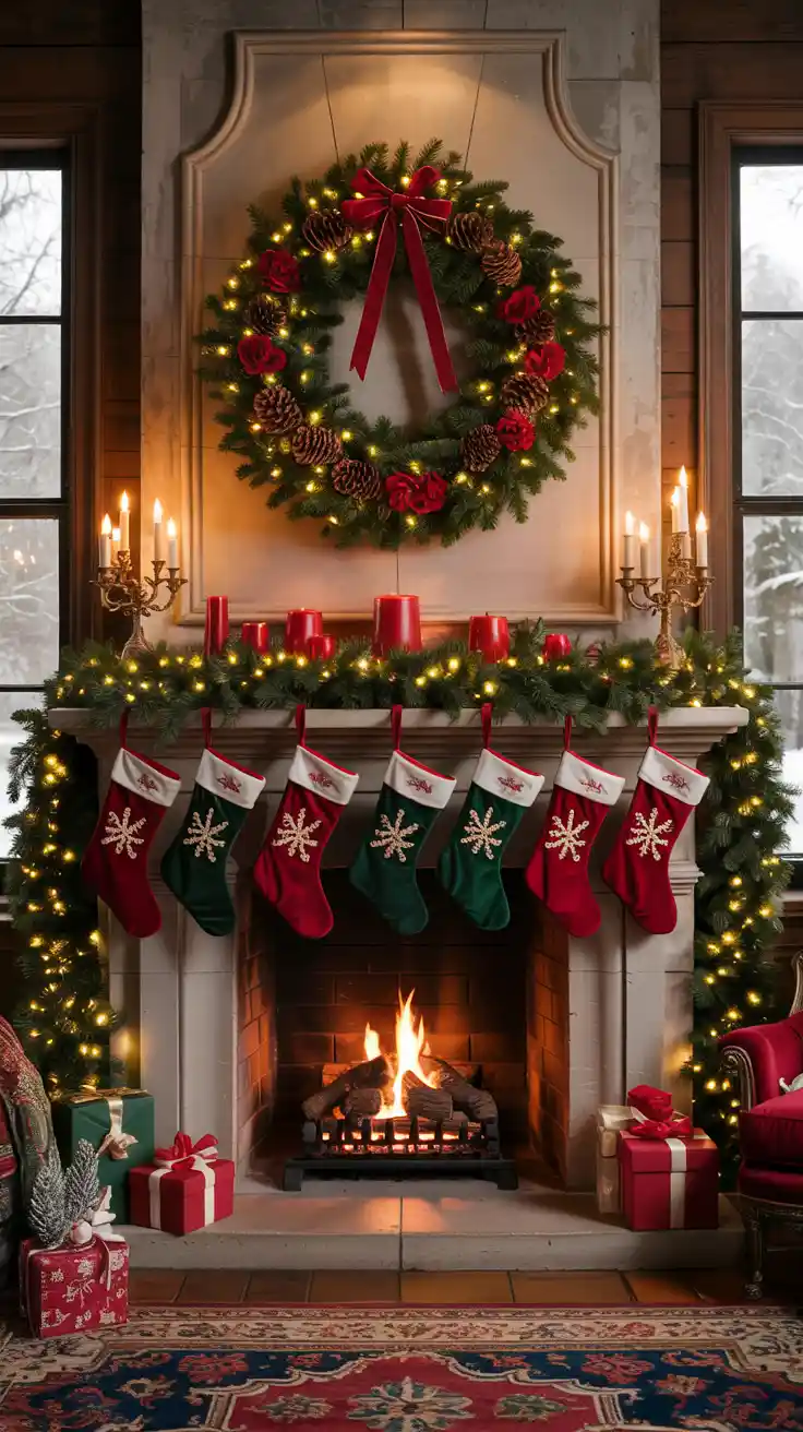 Magical Christmas Mantle Decor Ideas 2025 To Transform Your Holiday Fireplace