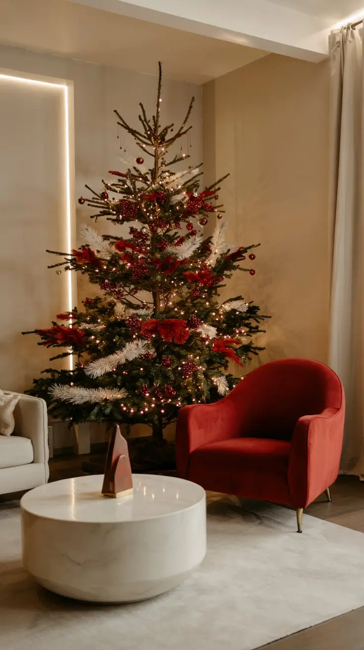 Transform Your Holidays With The Red And White Christmas Tree 2025