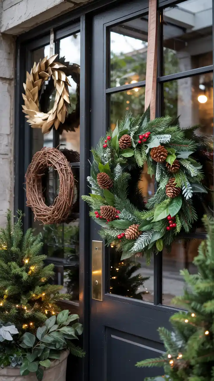 Enchanting Christmas Wreaths for Front Door Ideas 2025 to Elevate Your Holiday Decor