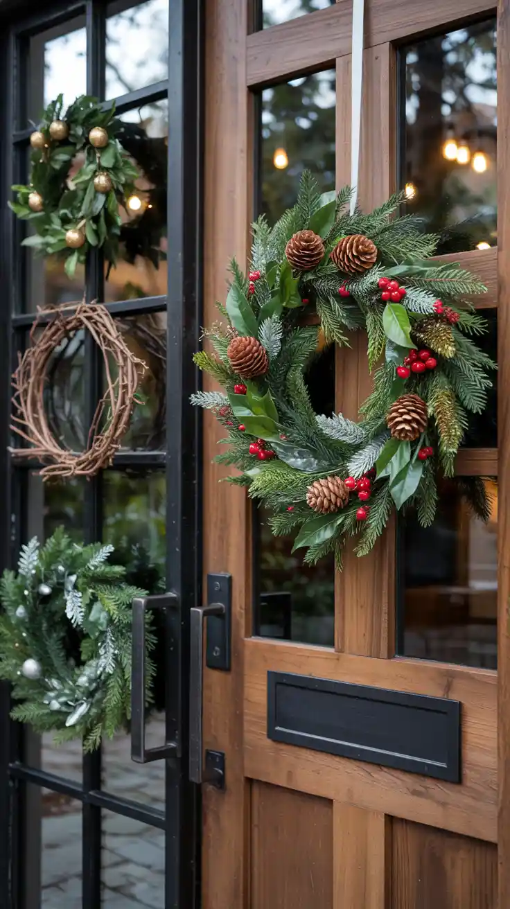 Enchanting Christmas Wreaths for Front Door Ideas 2025 to Elevate Your Holiday Decor