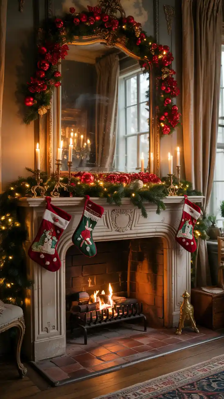 Magical Christmas Mantle Decor Ideas 2025 To Transform Your Holiday Fireplace