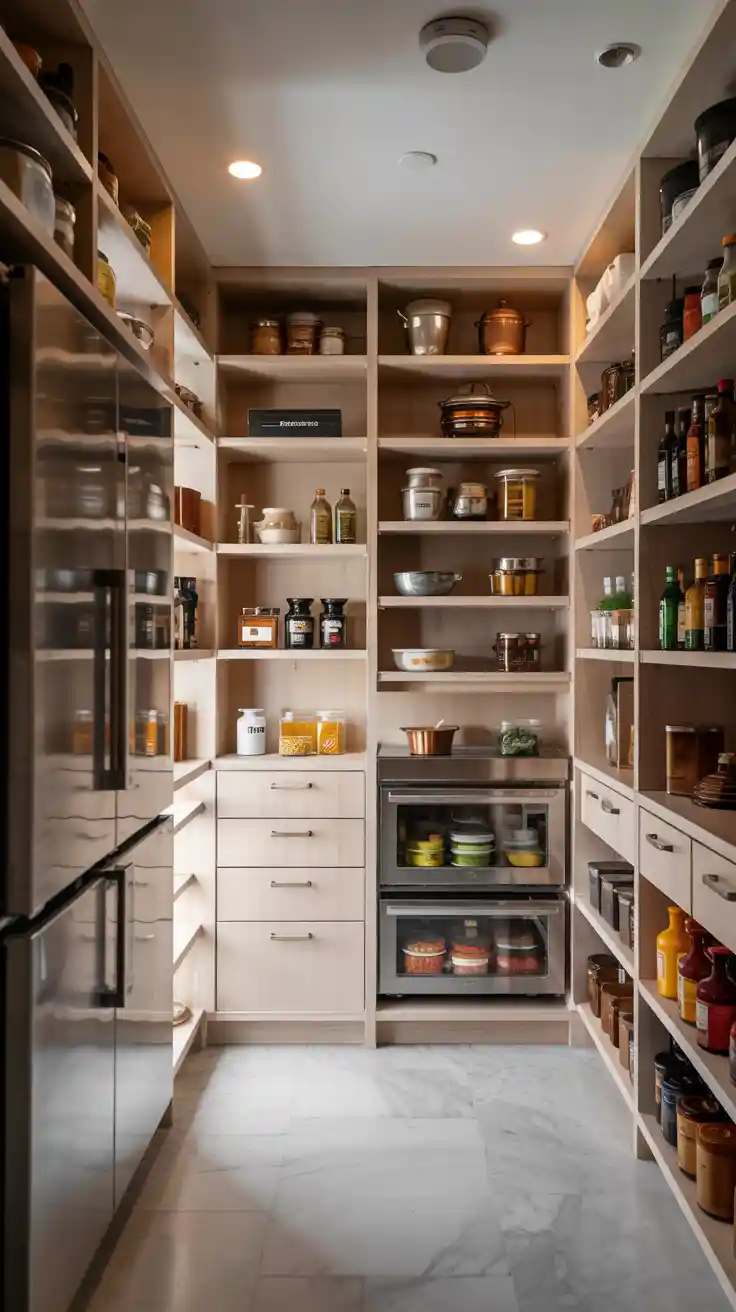 Modern Elegance And Smart Design Trends For Walk In Pantry Ideas 2026