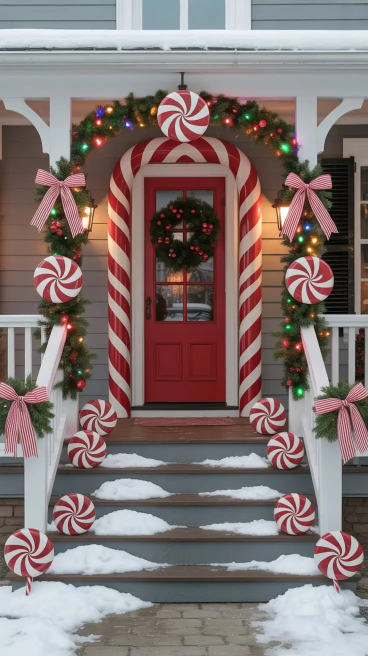Enchant Your Home With Magical Front Porch Christmas Decor Ideas 2025