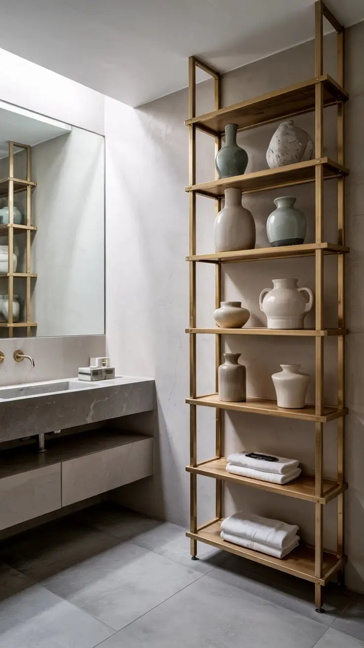 Fresh Inspiration for Stylish and Functional Bathroom Shelving in 2026