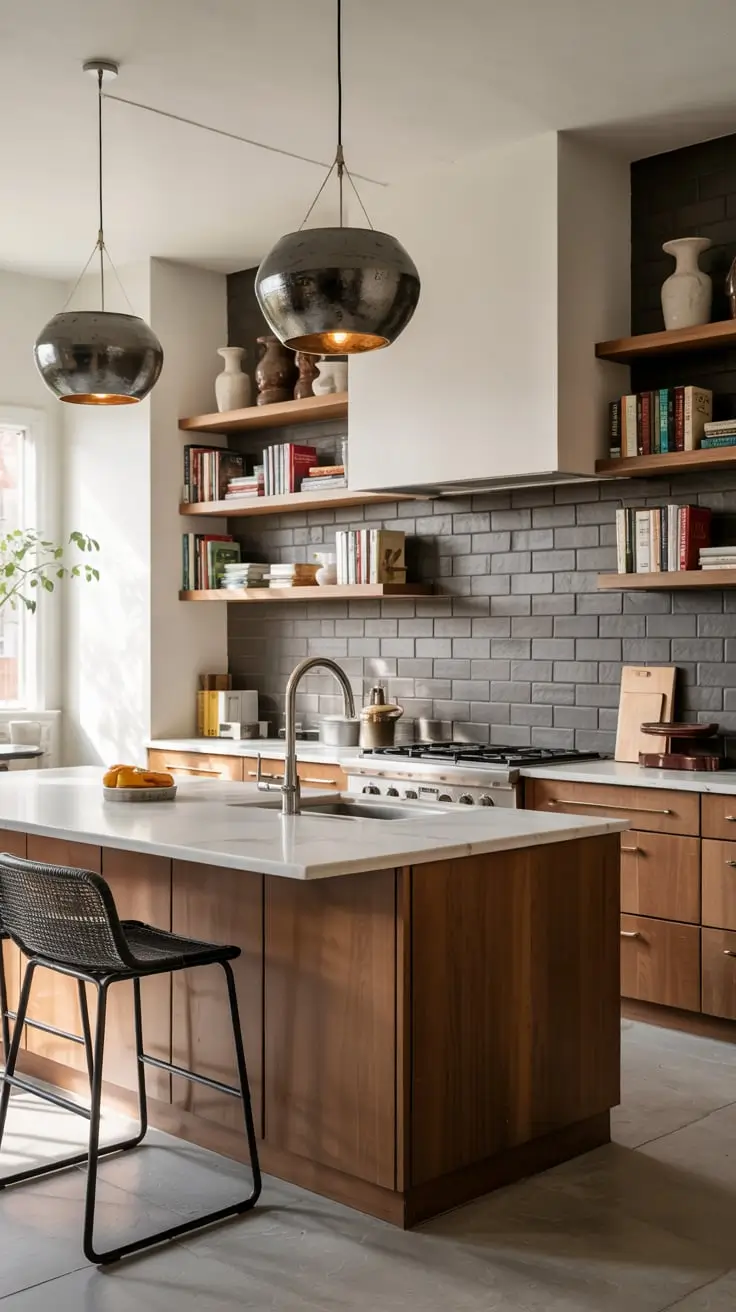 Fresh Design Inspirations For Trendsetting Brown Kitchens In 2026