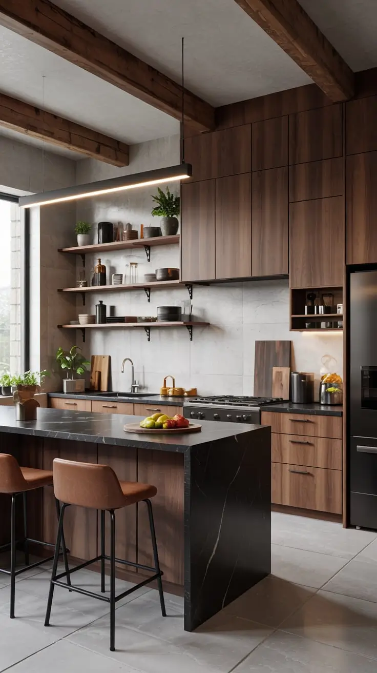 Fresh Design Inspirations For Trendsetting Brown Kitchens In 2026