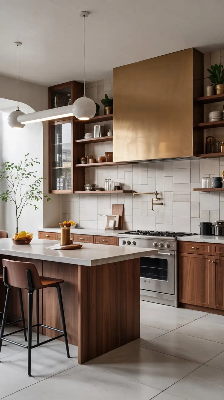 Fresh Design Inspirations For Trendsetting Brown Kitchens In 2026