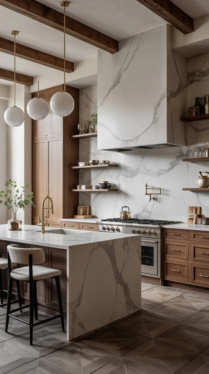 Fresh Design Inspirations For Trendsetting Brown Kitchens In 2026