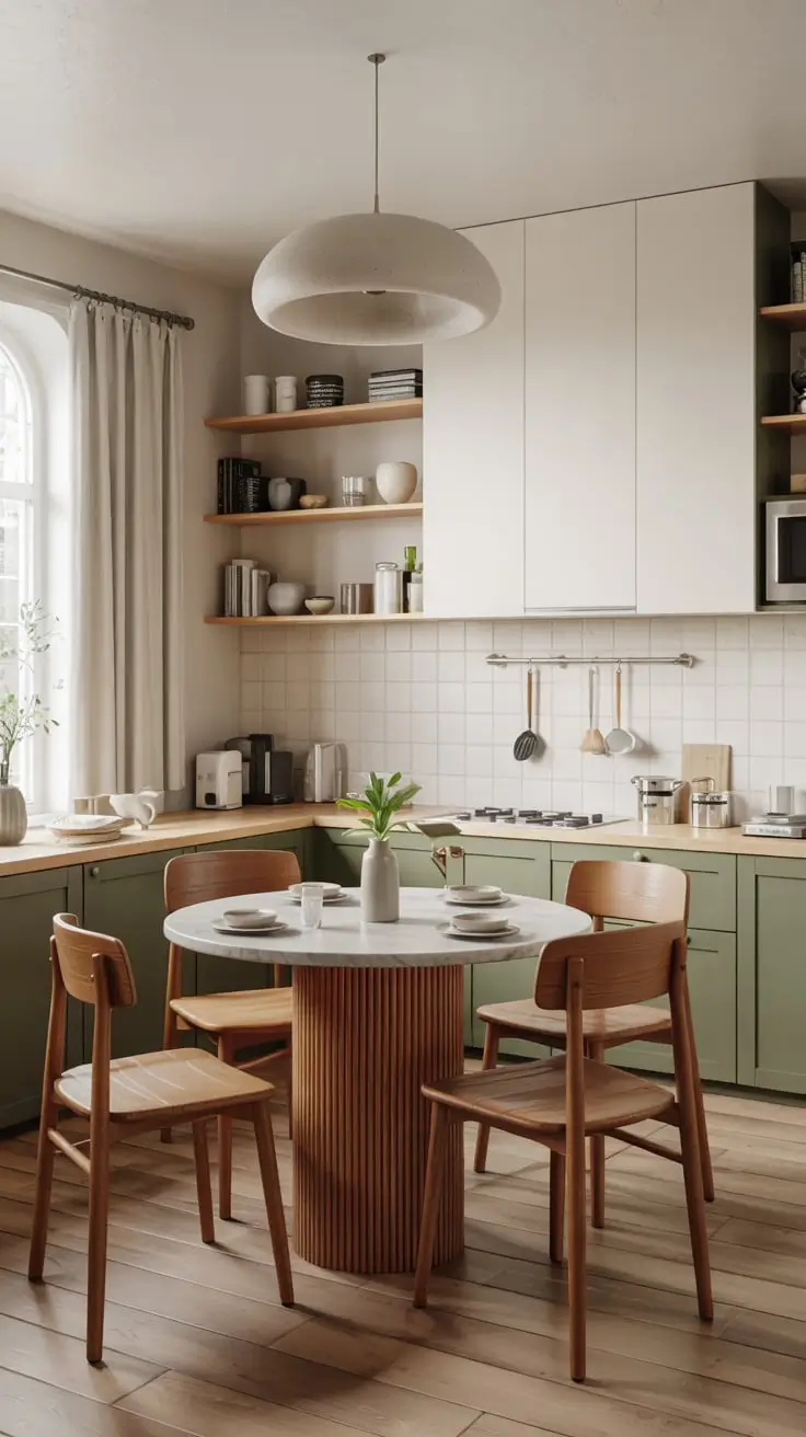 Fresh Inspiration for Modern Homes With Trendy Round Kitchen Table Ideas 2026