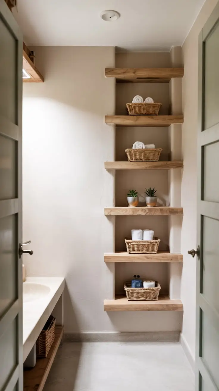 Fresh Inspiration for Stylish and Functional Bathroom Shelving in 2026