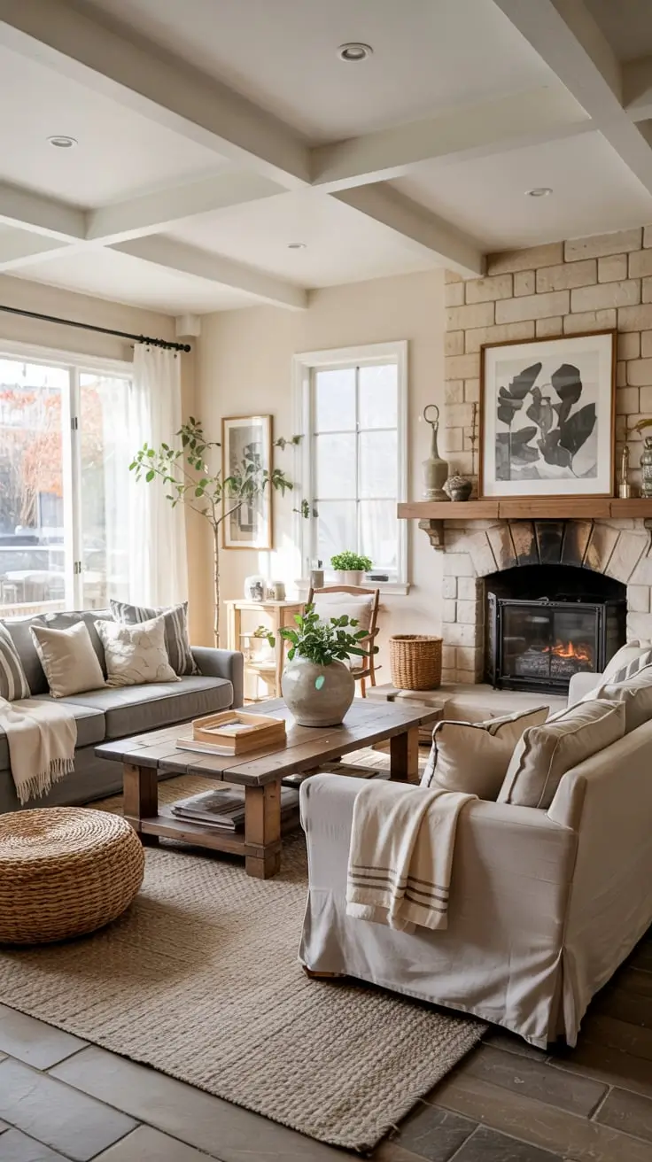 Fresh Inspiration For Farmhouse Living Room Ideas 2026