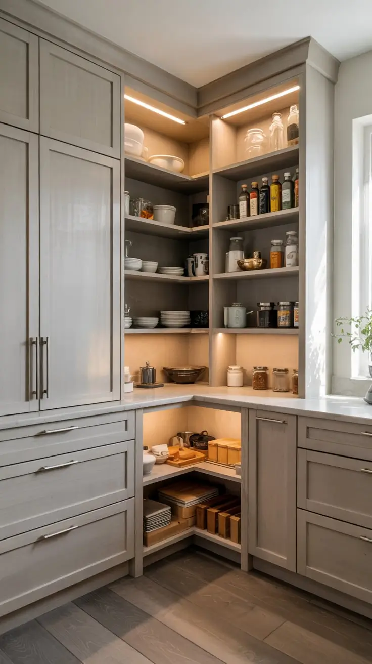 Transform Your Kitchen With the Best Corner Pantry Ideas 2026