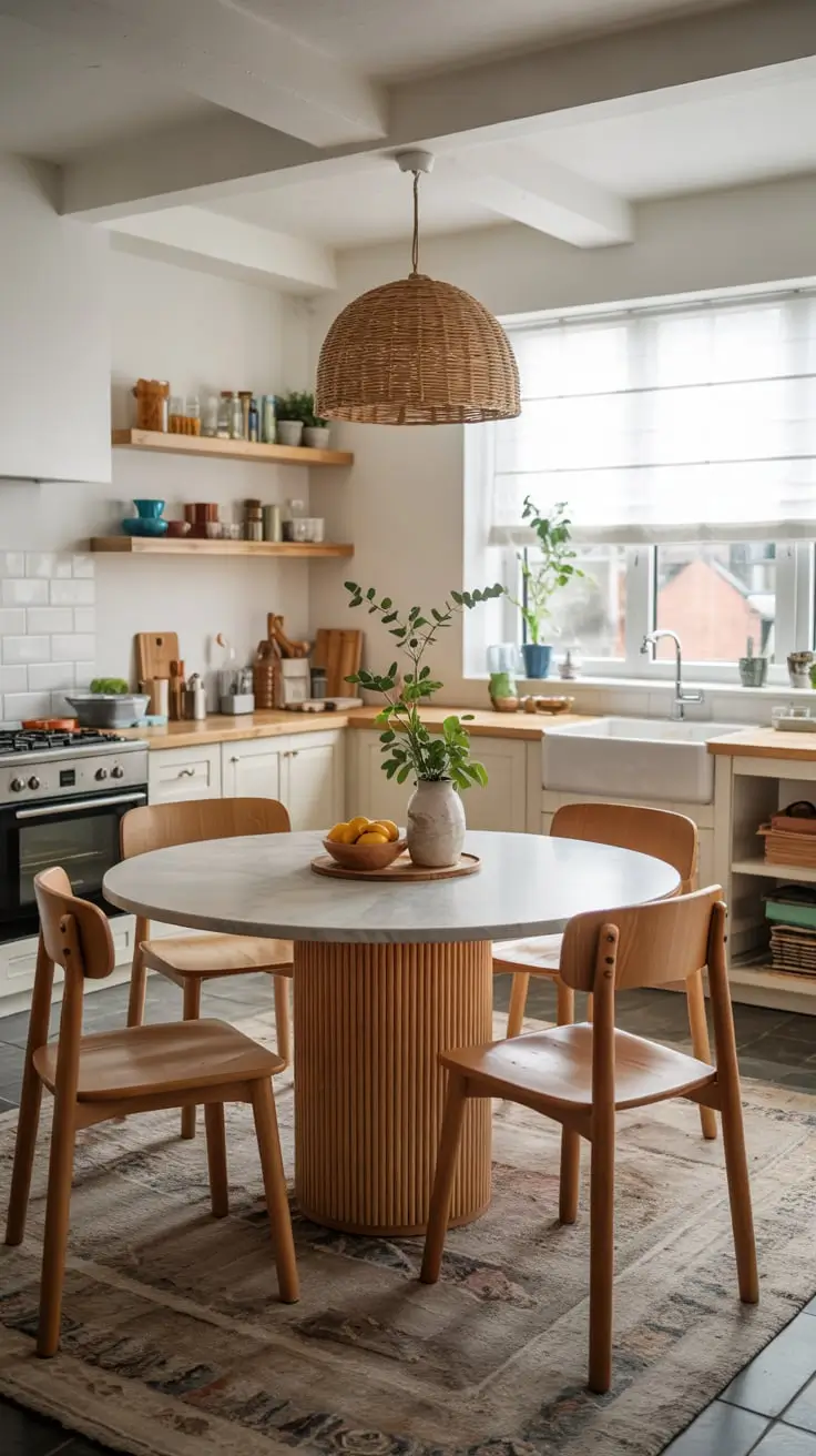 Fresh Inspiration for Modern Homes With Trendy Round Kitchen Table Ideas 2026