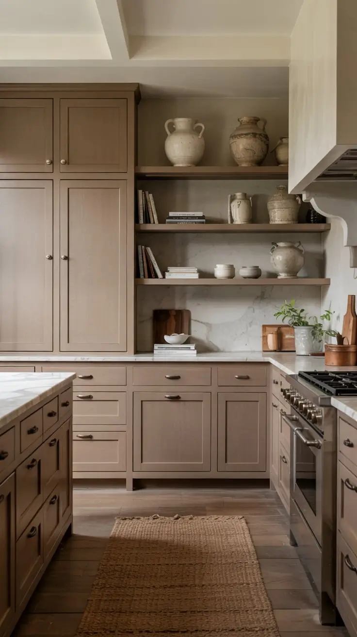 Fresh Design Inspirations For Trendsetting Brown Kitchens In 2026