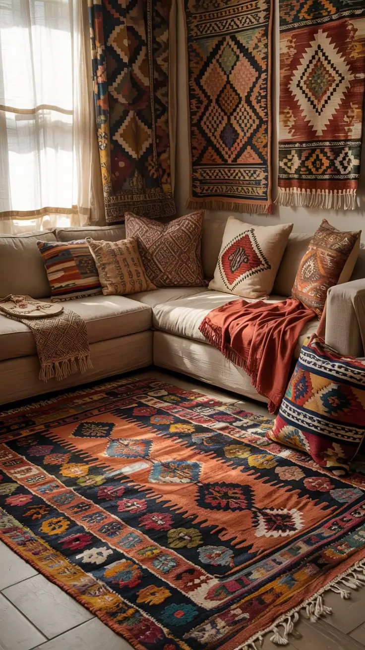 Transform Your Space With Inspiring Boho Living Room Ideas 2026