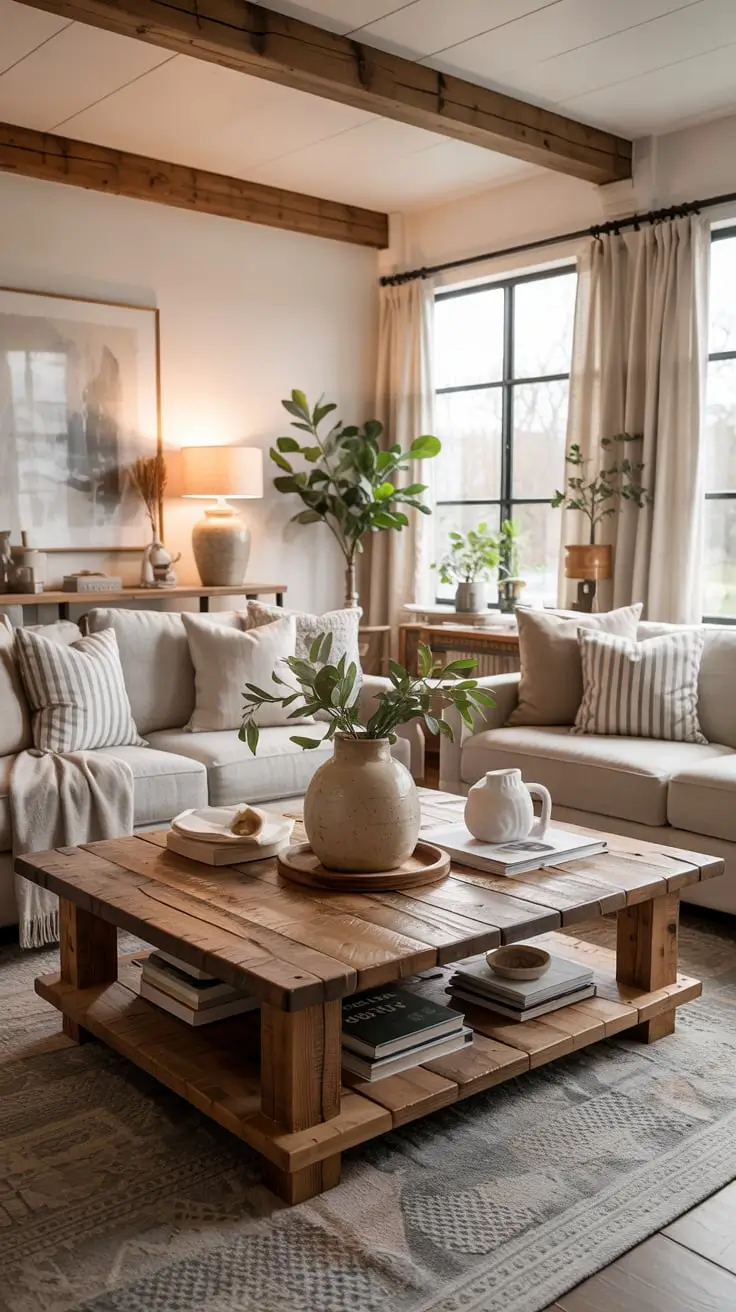 Fresh Inspiration For Farmhouse Living Room Ideas 2026