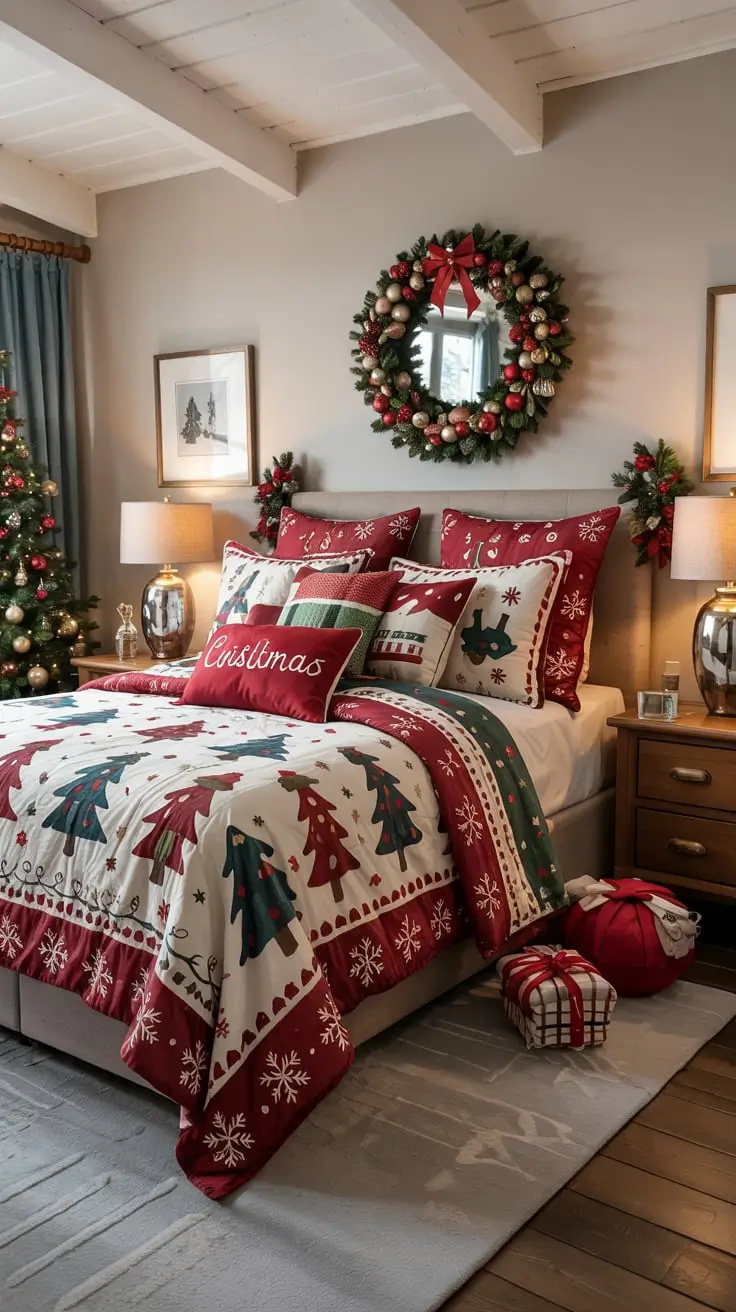 Cozy And Stylish Ways To Transform Your Bedroom For Christmas 2025