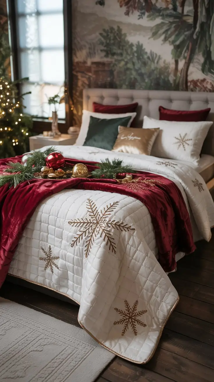 Cozy And Stylish Ways To Transform Your Bedroom For Christmas 2025