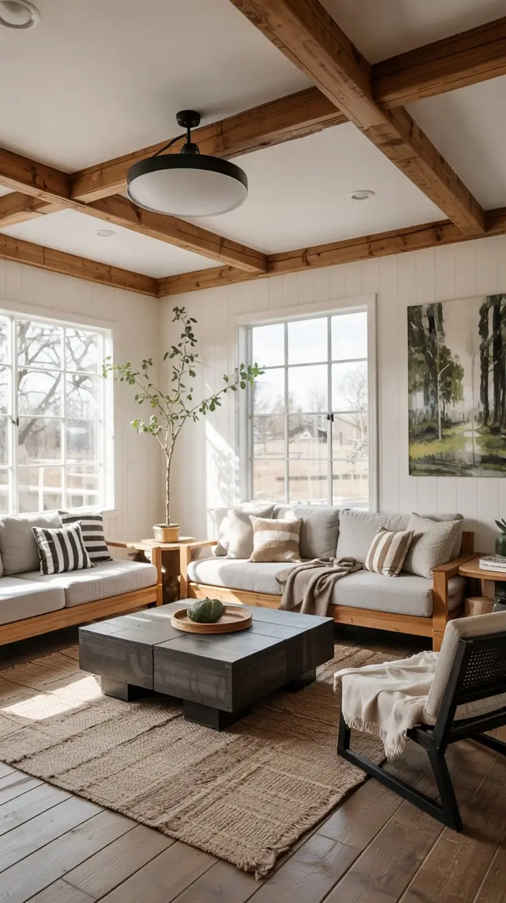 Fresh Inspiration For Farmhouse Living Room Ideas 2026