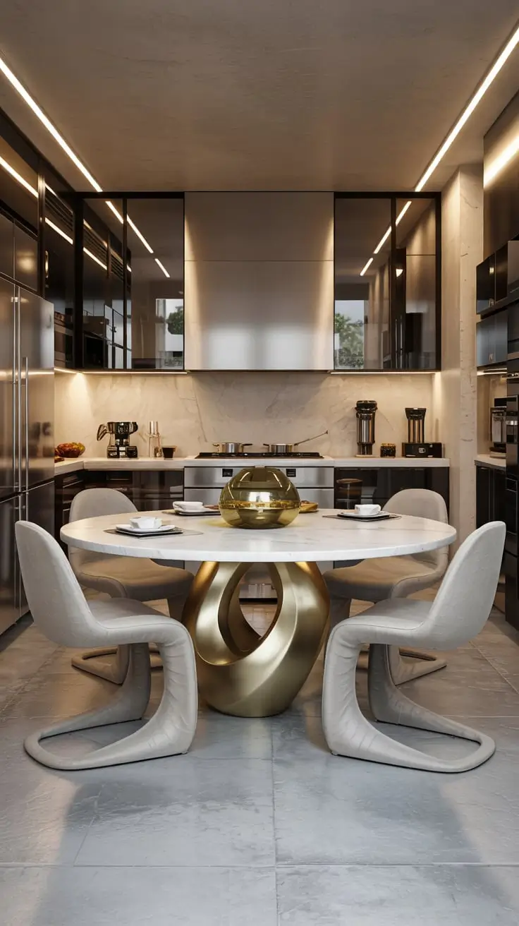 Fresh Inspiration for Modern Homes With Trendy Round Kitchen Table Ideas 2026