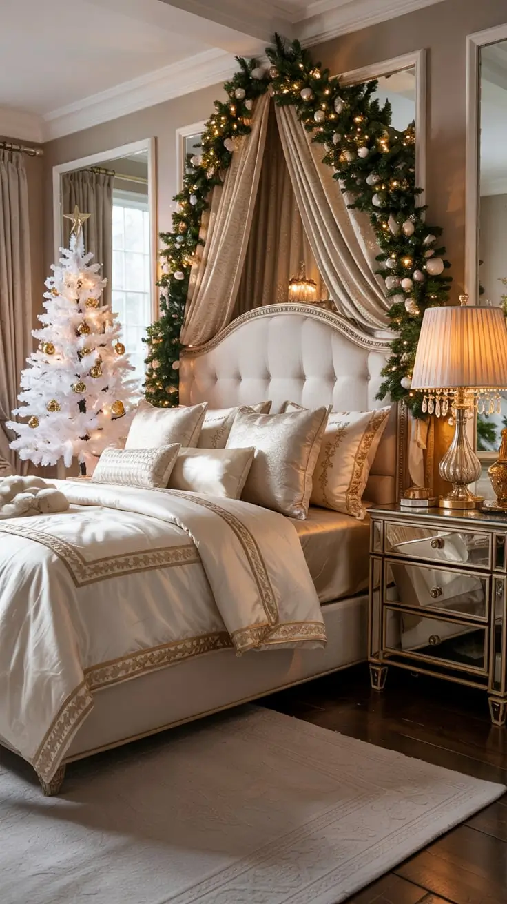 Cozy And Stylish Ways To Transform Your Bedroom For Christmas 2025