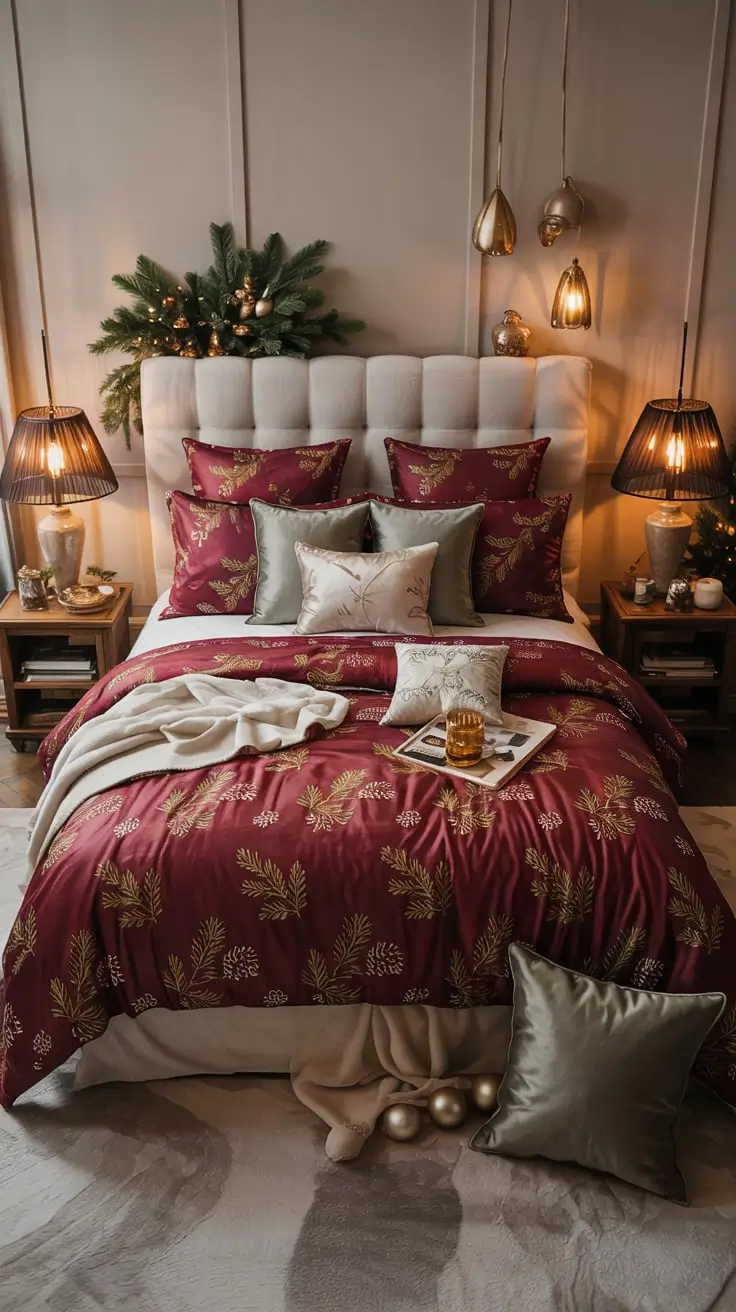 Cozy And Stylish Ways To Transform Your Bedroom For Christmas 2025