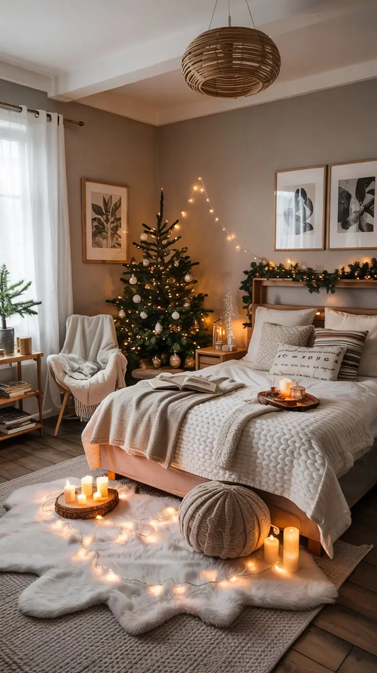 Cozy And Stylish Ways To Transform Your Bedroom For Christmas 2025