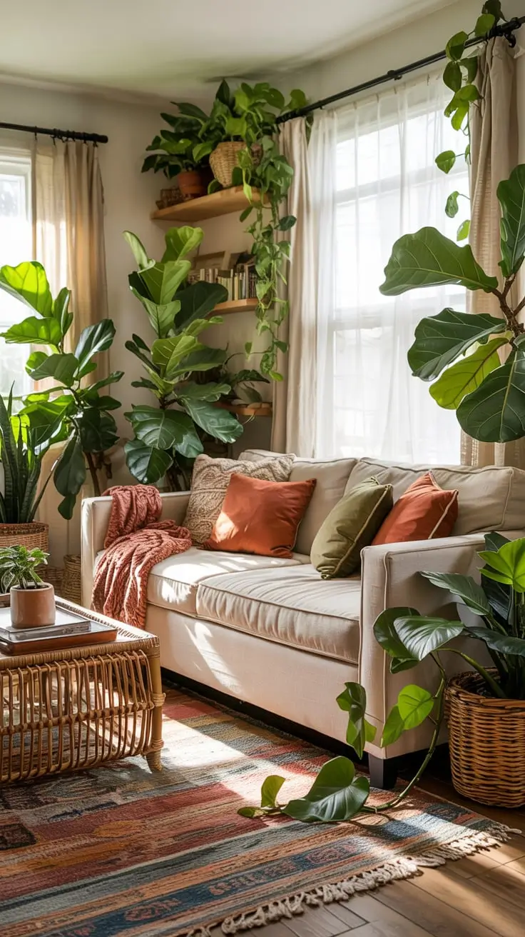 Transform Your Space With Inspiring Boho Living Room Ideas 2026